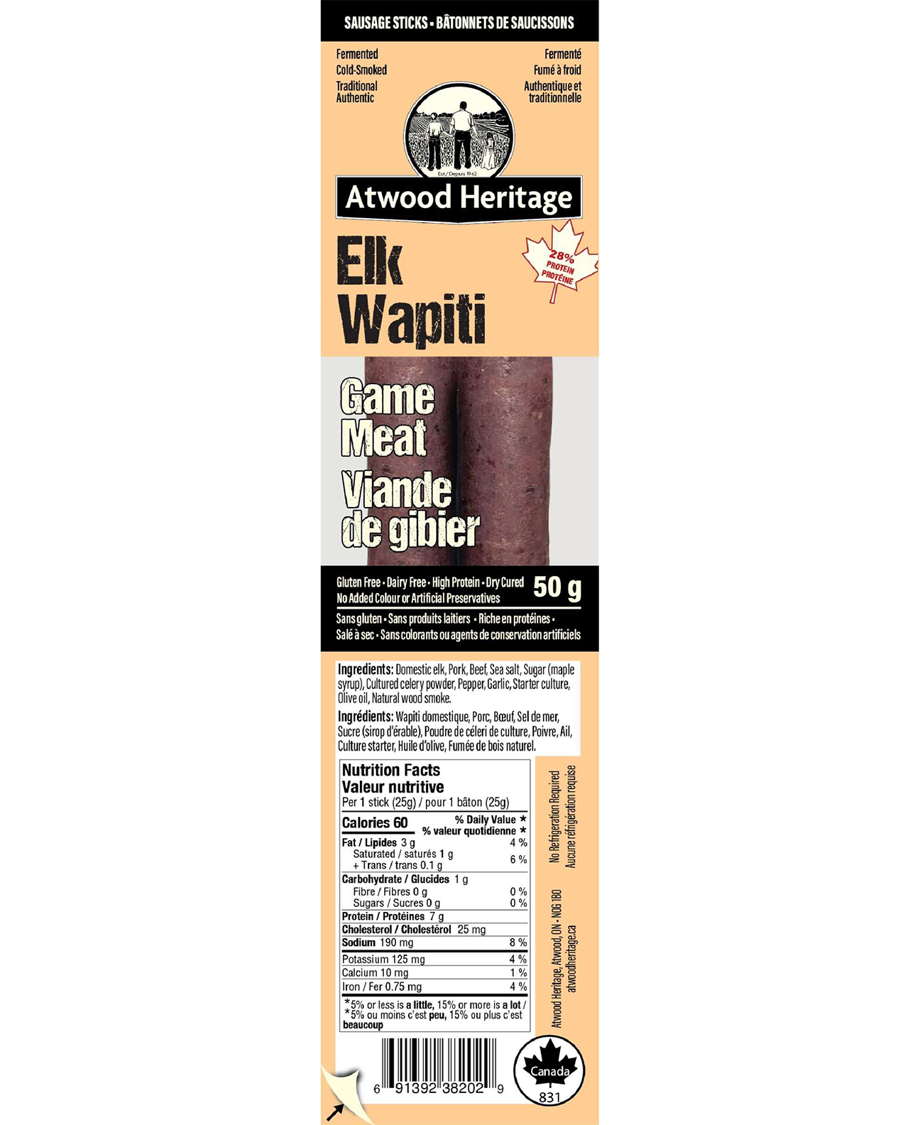 Atwood Heritage Game Meat Sticks