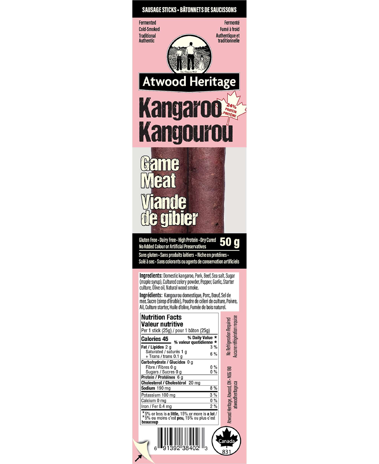 Atwood Heritage Game Meat Sticks