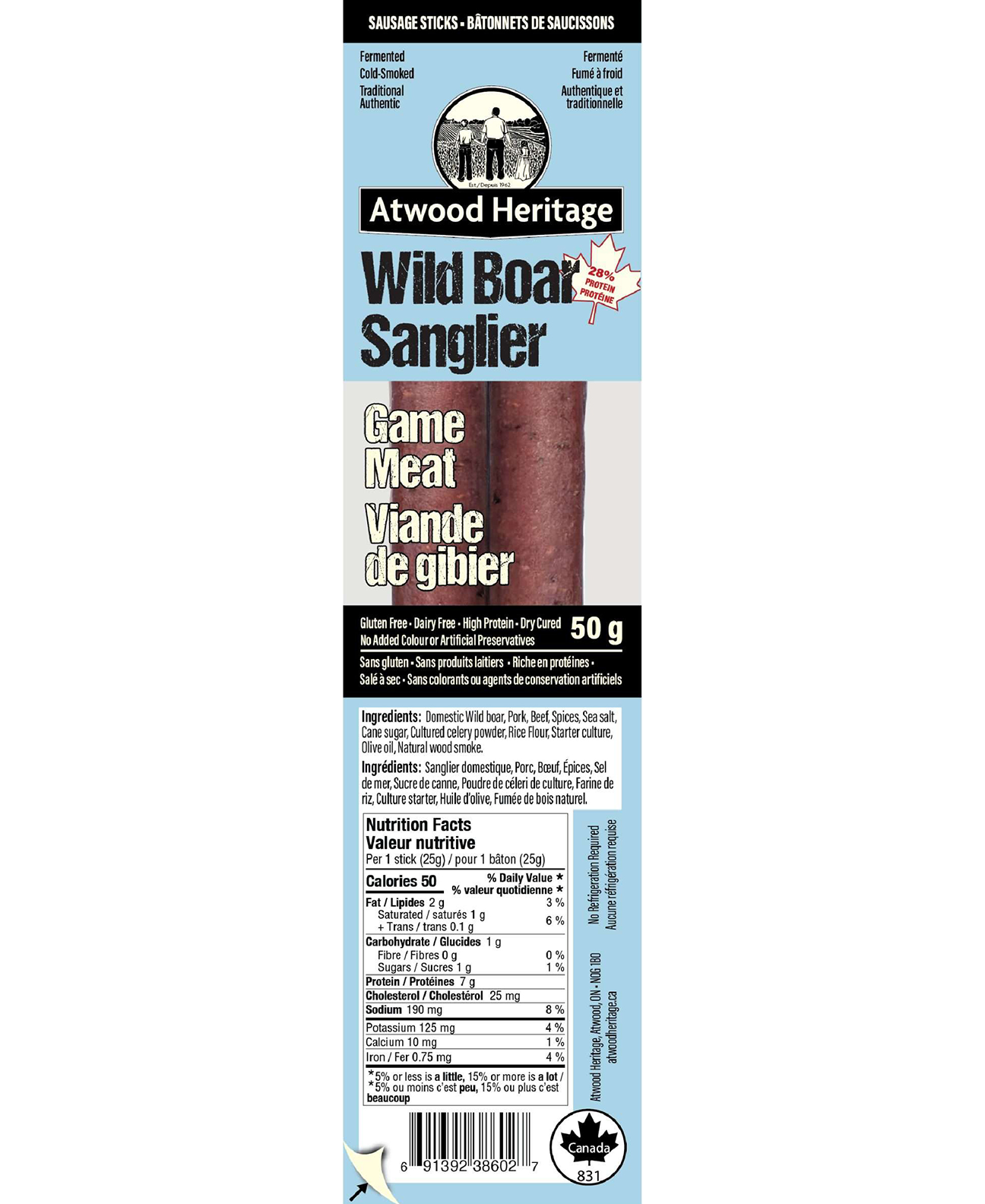 Atwood Heritage Game Meat Sticks