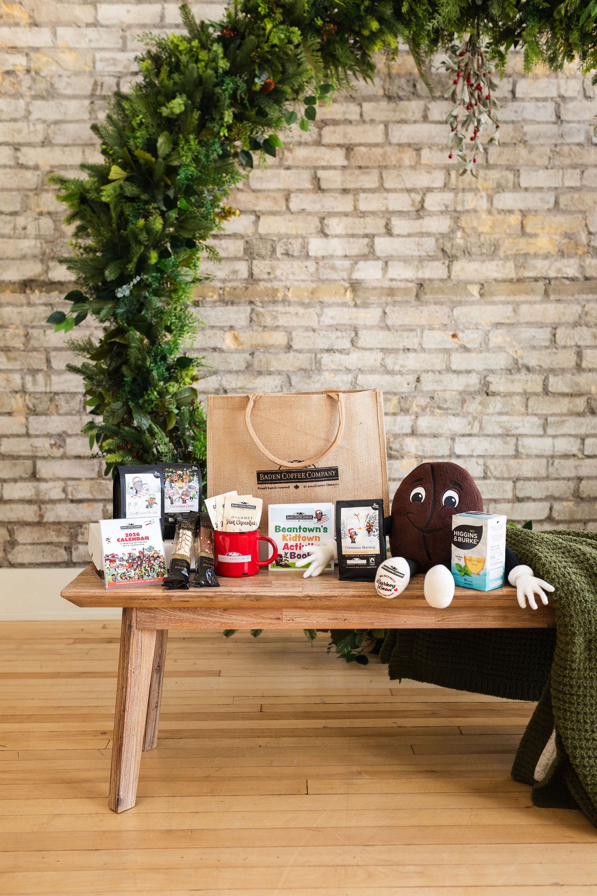 Large Burlap Gift Bag