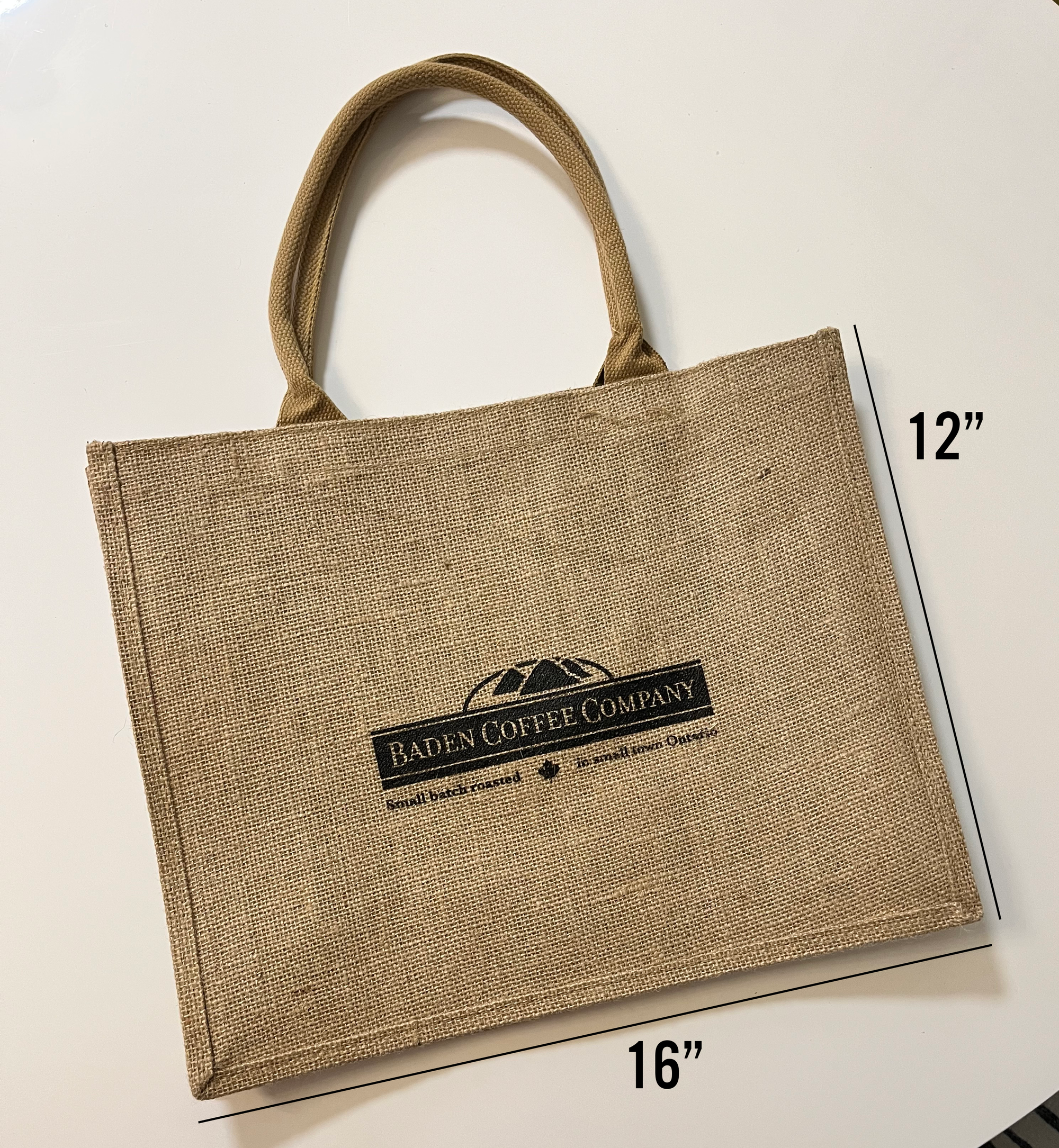 Large Burlap Gift Bag