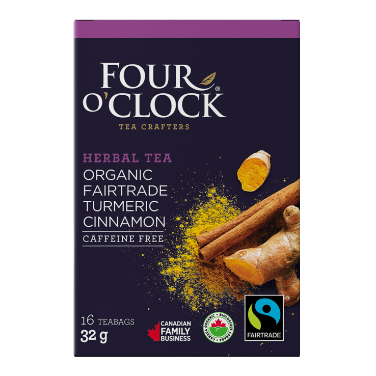 Turmeric Cinnamon Herbal Tea, Organic