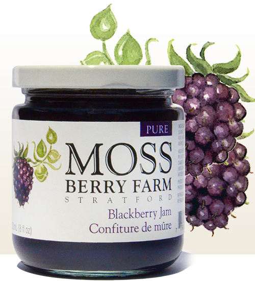 MOSS Berry Farm Jams - 250 ml
